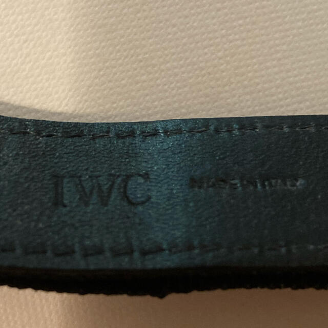 IWC(インターナショナルウォッチカンパニー)のIWC 純正NATO 20mm  mark18  美品 メンズの時計(その他)の商品写真