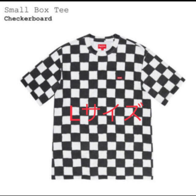 supreme small box tee checkerboard L 木村