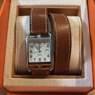 エルメス(Hermes)のHERMES ドゥブルトゥール　二重巻　自動巻時計(腕時計)