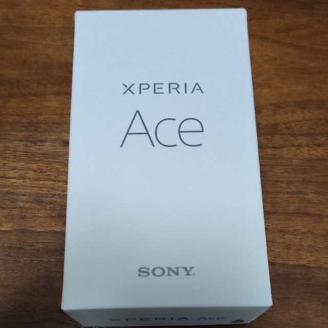 Xperia Ace ホワイト白 新品未使用スマホ/家電/カメラ