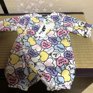 アナップキッズ(ANAP Kids)のアナップベビー　カバーオール未使用(カバーオール)