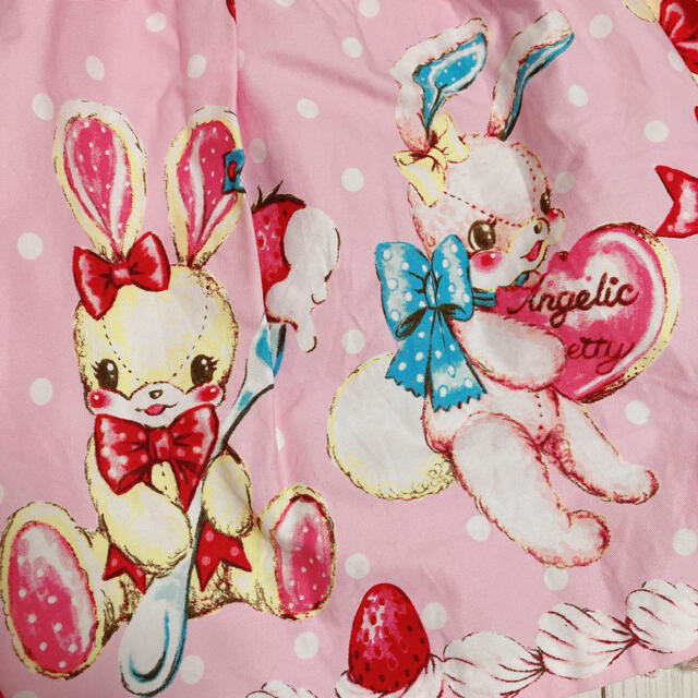 Angelic Pretty リリカルバニー おでかけJSK セット ピンク 中華の