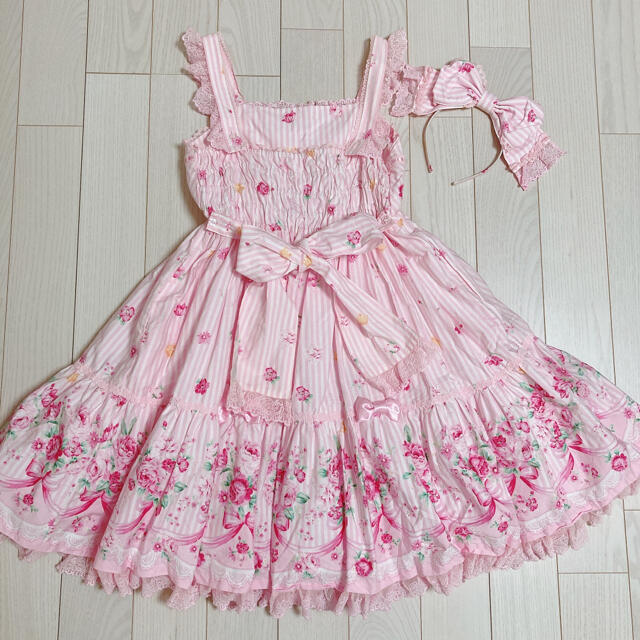 未使用☆Angelic PrettyティアラローズJSK