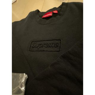 シュプリーム(Supreme)のsupreme cutout logo crewneck box logo (スウェット)