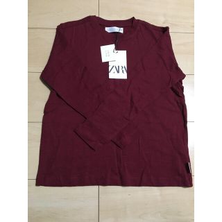 ザラキッズ(ZARA KIDS)のZARA ロンＴ 長袖 新品 未使用 キッズ(Tシャツ/カットソー)