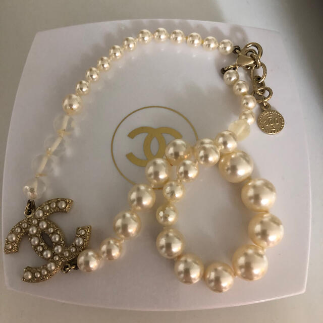 CHANEL パールネックレス❤️ 超人気の 8160円 minut2.me