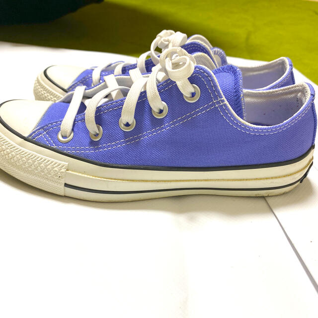 CONVERSE(コンバース)のconverse 紫　23㎝ レディースの靴/シューズ(スニーカー)の商品写真