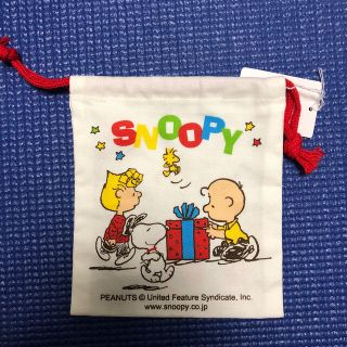 ピーナッツ(PEANUTS)のスヌーピー　巾着(ポーチ)