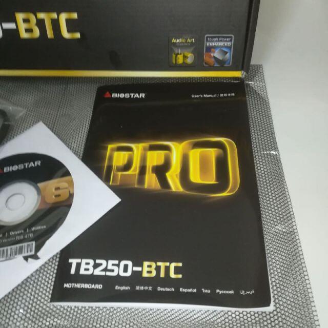 ★【箱のみ】BIOSTAR TB250-BTC 2