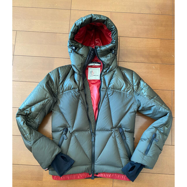 高級品市場 MONCLER モンクレール ダウンジャケット 珍しい ️ グルノーブル カーキ色系 グリーン系 - ダウンジャケット - www