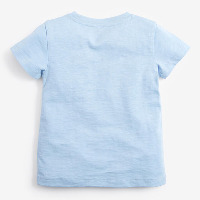 NEXT(ネクスト)のミッドブルー 無地Tシャツ（3m-7y） キッズ/ベビー/マタニティのベビー服(~85cm)(Ｔシャツ)の商品写真