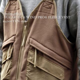 hobo POLARTEC WIND PRO FLEECE VEST