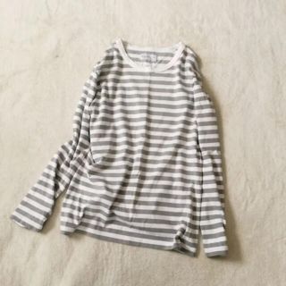 アニエスベー(agnes b.)のagnis b.  グレー　T1(Tシャツ(長袖/七分))