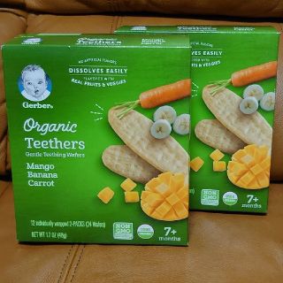 ガーバー(Gerber)の【新品】Gerber  Organic Teethers  2つセット(その他)