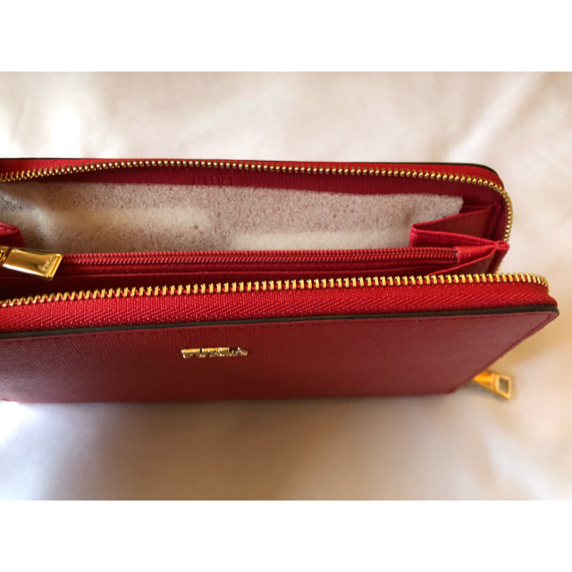 Furla(フルラ)の【新品】FURLA フルラ 財布 レッド レディース レディースのファッション小物(財布)の商品写真