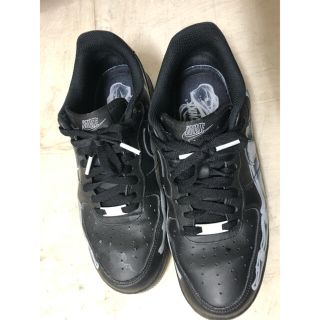 ナイキ(NIKE)のNIKE AIR FORCE 1 LOW BLACK SKELETON 26.5(スニーカー)