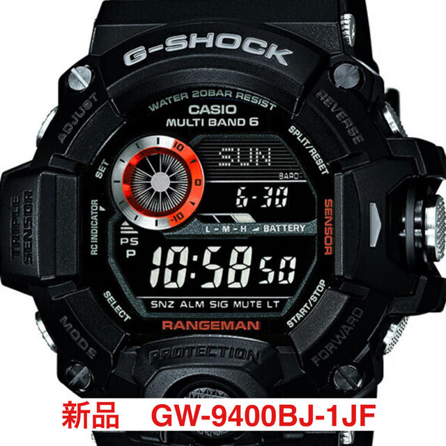 【新品・未使用】G-SHOCK レンジマン GW-9400BJ-1JF