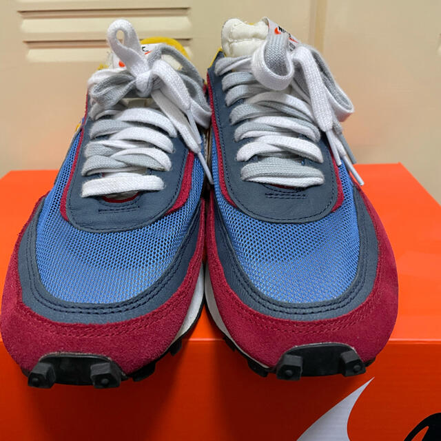 NIKE(ナイキ)のsacai × NIKE LDV WAFFLE RED/BLUE メンズの靴/シューズ(スニーカー)の商品写真