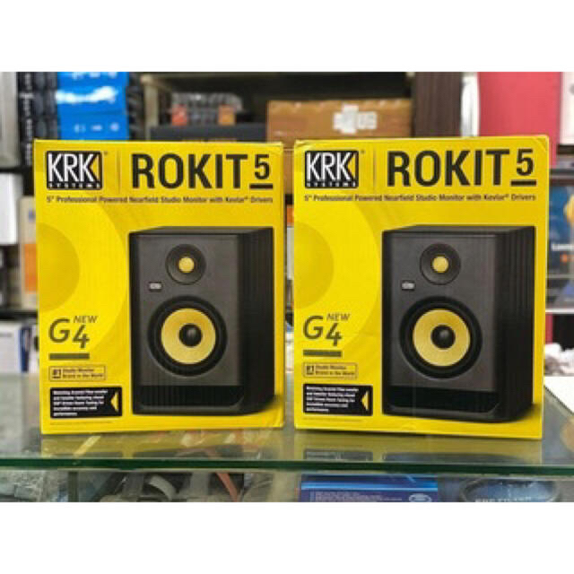 フローラル KRK ROKIT G4 RP8G4 8インチウーファー パワードモニタースピーカー