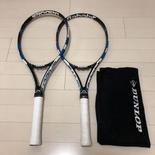 バボラ(Babolat)のバボラ プュアドライブ　2本 セット　カバー付(ラケット)