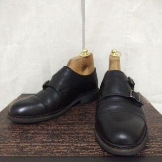 パラブーツ(Paraboot)のパラブーツ BEAMS別注 POE ウィリアム サイズ6 PARABOOT 黒(ドレス/ビジネス)