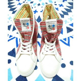 コンバース(CONVERSE)の会津木綿のスニーカー(スニーカー)