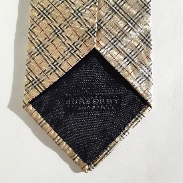 BURBERRY(バーバリー)の【美品】 BURBERRY  バーバリーロンドン 総柄 ネクタイ ノバチェック メンズのファッション小物(ネクタイ)の商品写真