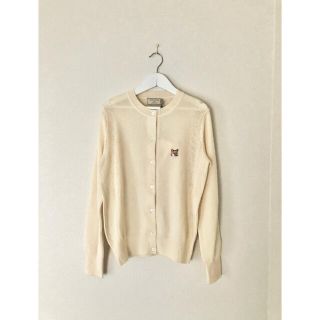 メゾンキツネ(MAISON KITSUNE')のパリにて購入 MAISON KITSUN メゾンキツネ クルーネックカーディガン(カーディガン)