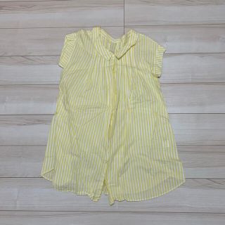 ドットアンドストライプスチャイルドウーマン(Dot&Stripes CHILDWOMAN)のシャツワンピース(ひざ丈ワンピース)