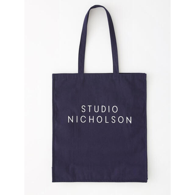 約16cm側面マチ【正規品】Studio Nicholson トートバッグ　大きいサイズ