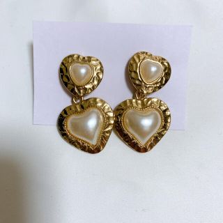 クレアーズ(claire's)のピアス　ハート　ゴールド(ピアス)