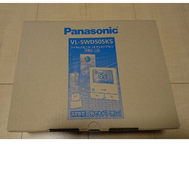 新品】 Panasonic 新品 Panasonic 外でもドアホン VL-SWD505KS 防犯カメラ 