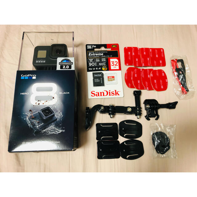 GoPro HERO8 Black(新品未開封) 【おまけ付】 jardinmagico.mx