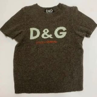 ドルチェアンドガッバーナ(DOLCE&GABBANA)の【マッキー様専用】ドルチェ&ガッバーナ　半袖ニット(ニット/セーター)