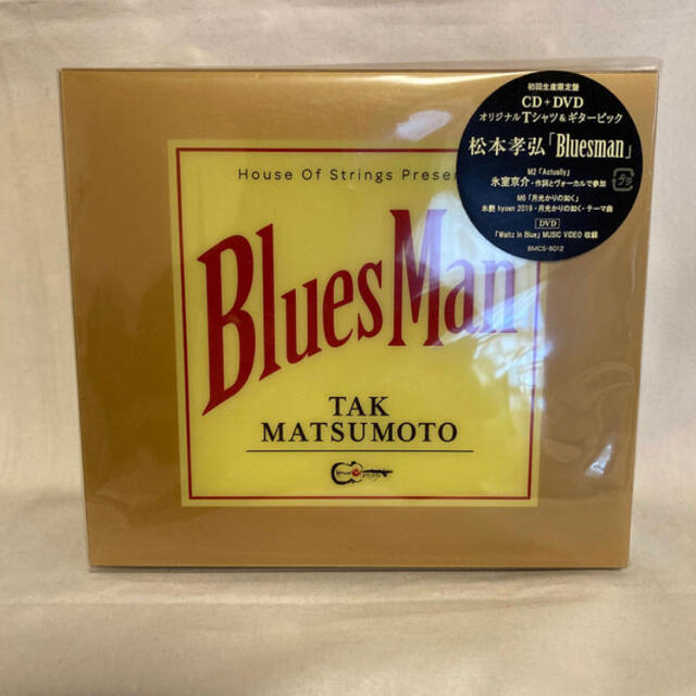 CD新品未開封 Bluesman 初回生産限定盤 DVD Tシャツ ピック付