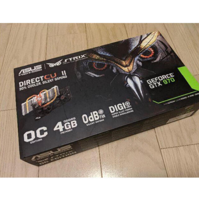 ASUS STRIX GTX970 DC2OC-4GD5  美品PC/タブレット