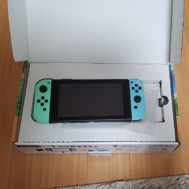 Nintendo Switch(ニンテンドースイッチ)のNintendo Switch　あつまれどうぶつの森 エンタメ/ホビーのゲームソフト/ゲーム機本体(家庭用ゲーム機本体)の商品写真