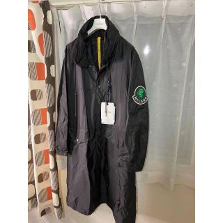 モンクレール(MONCLER)のMONCLER★ジーニアス★ ロングジャケット メンズ　ブラック　新品　２(ナイロンジャケット)