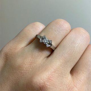 カルティエ バレリーナ ダイヤモンド 0.46ct G-VS1 リング #47