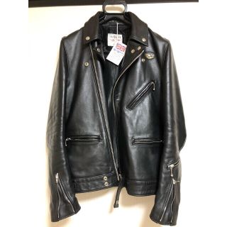 ルイスレザー(Lewis Leathers)のルイスレザー　黒　サイクロン　36(ライダースジャケット)