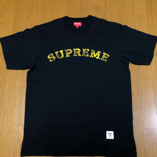 Supreme Plaid Applique S/S Top  tee TシャツTシャツ/カットソー(半袖/袖なし)