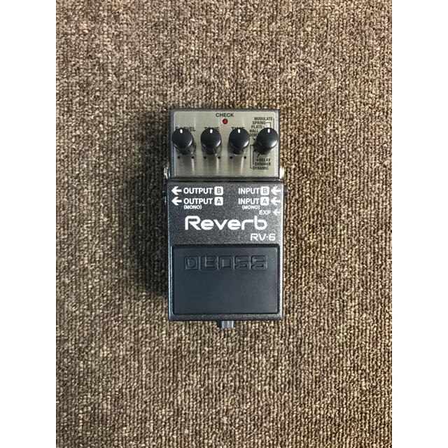 BOSS(ボス)のBOSS RV-6 Digital Reverb ボス 2 楽器のギター(エフェクター)の商品写真