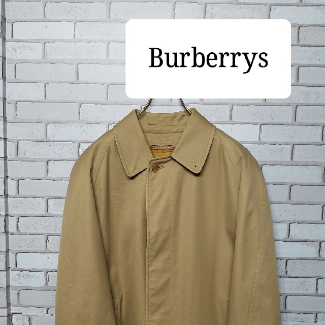 BURBERRY(バーバリー)の【バーバリープローサム】　ステンカラーコート　ノバチェック　ロング　バーバリーズ メンズのジャケット/アウター(ステンカラーコート)の商品写真