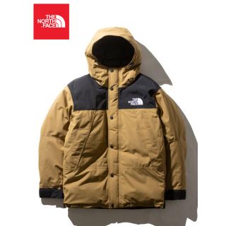 ザノースフェイス(THE NORTH FACE)のノースフェイス マウンテンダウンジャケット　ブリティッシュカーキ　サイズL(ダウンジャケット)