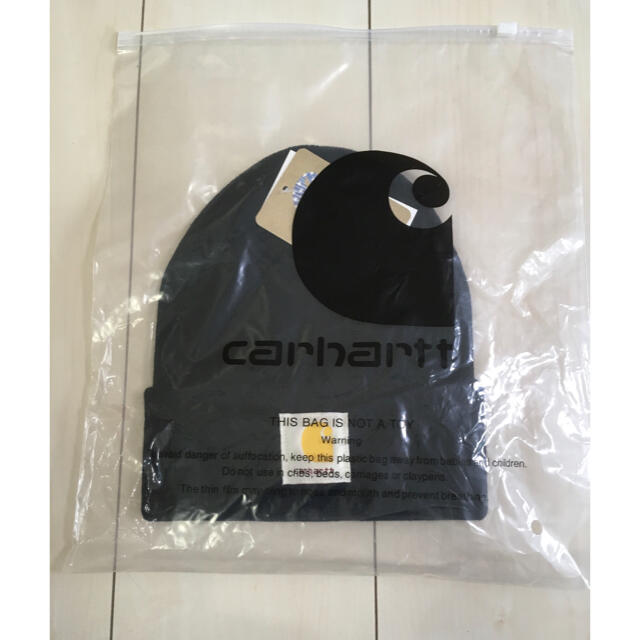 carhartt(カーハート)の【新品、タグ付き】 Carhartt カーハート ニット帽 メンズの帽子(ニット帽/ビーニー)の商品写真