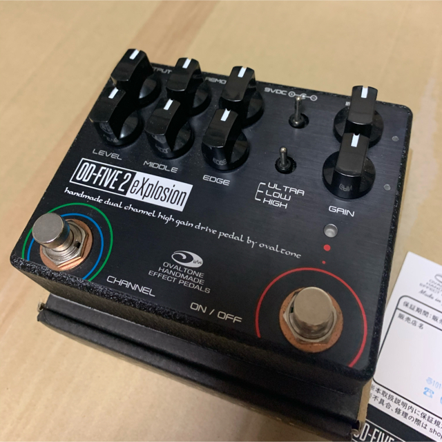 ovaltone OD-FIVE2 eXplosion 楽器のギター(エフェクター)の商品写真