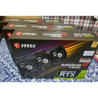 K様専用 GeForce RTX 3070 GAMING X TRIO③(PCパーツ)