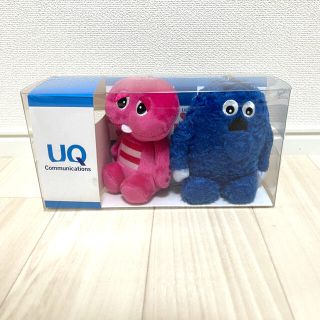 非売品 UQmobile ガチャピン＆ムック ストラップ(キャラクターグッズ)