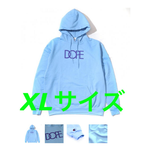 DOPE Classic Logo Dope×Champion Hoodie