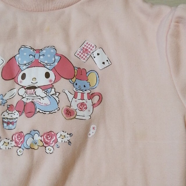 ハローキティ&マイメロディ トレーナー 90セット キッズ/ベビー/マタニティのキッズ服女の子用(90cm~)(Tシャツ/カットソー)の商品写真